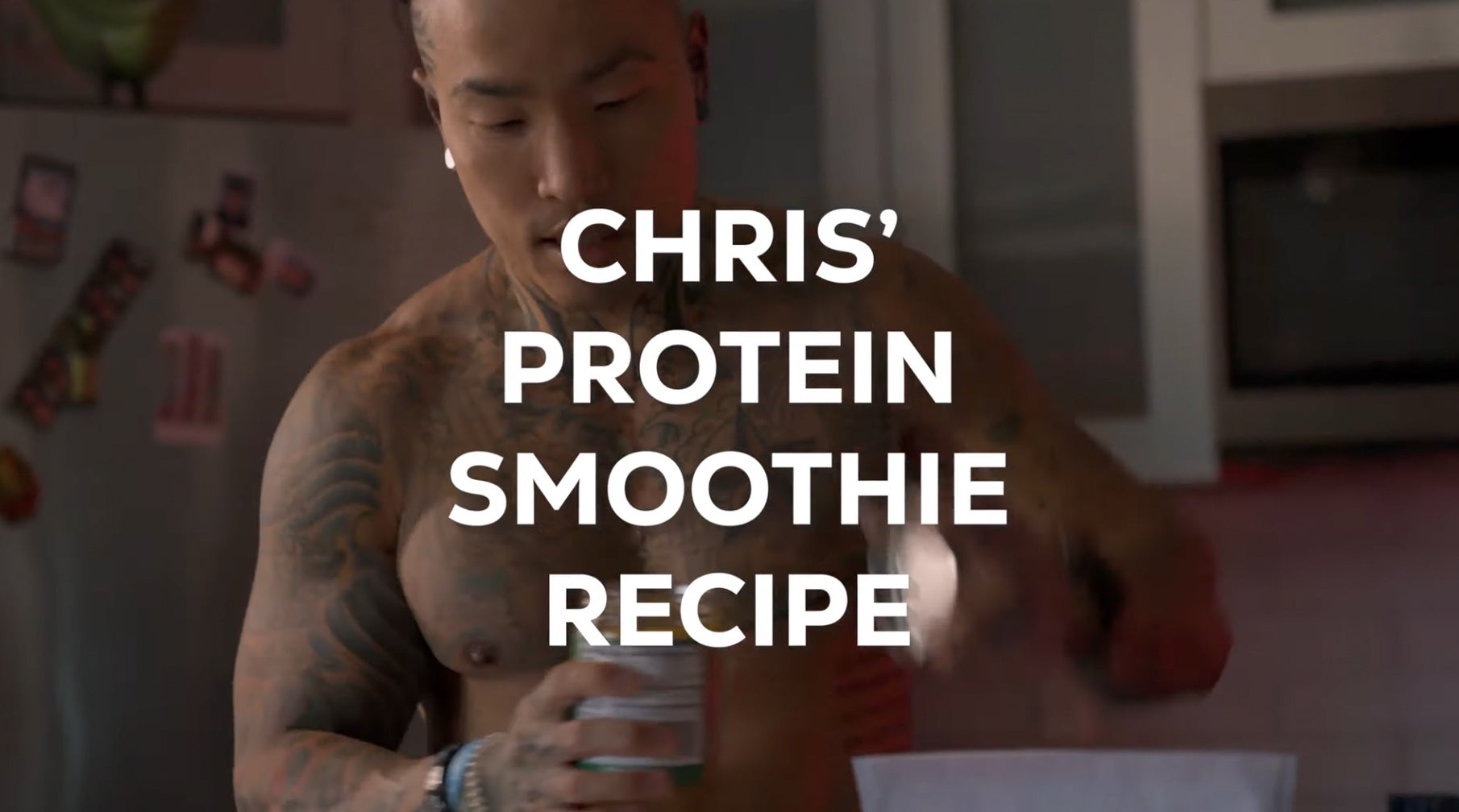 Load video: Chris' Smoothie Recipe - Basic AF Protein Powder